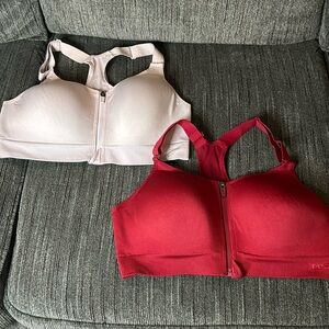 Pink sports bra combo